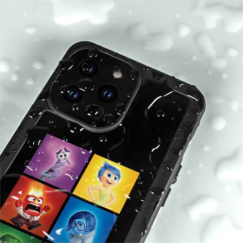 Disney Inside Out Character Portraits iPhone 15 Pro Waterproof Case