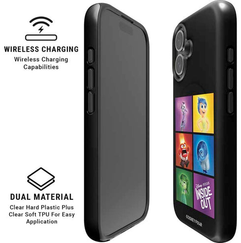 Disney Inside Out Character Portraits iPhone 16 Magsafe Impact Case
