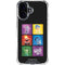 Disney Inside Out Character Portraits iPhone 16 Plus Clear Case