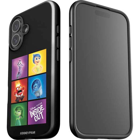 Disney Inside Out Character Portraits iPhone 16 Plus Impact Case