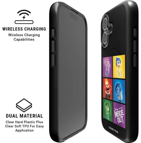 Disney Inside Out Character Portraits iPhone 16 Plus Magsafe Impact Case