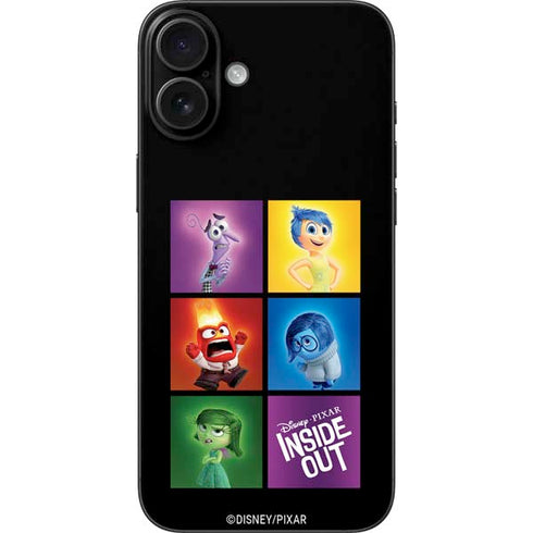 Disney Inside Out Character Portraits iPhone 16 Plus Skin