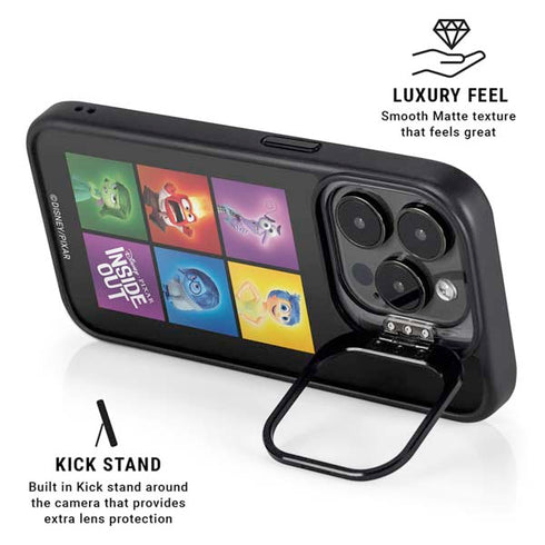 Disney Inside Out Character Portraits iPhone 16 Pro Kickstand Case