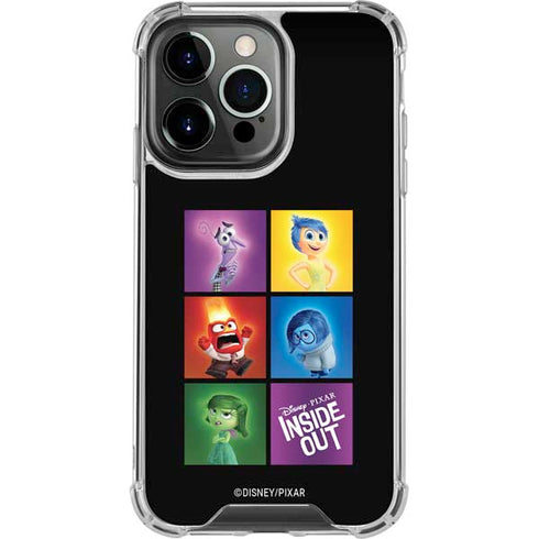 Disney Inside Out Character Portraits iPhone 16 Pro Max Clear Case