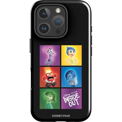 Disney Inside Out Character Portraits iPhone 16 Pro Max Impact Case