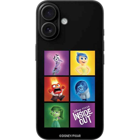Disney Inside Out Character Portraits iPhone 16 Skin