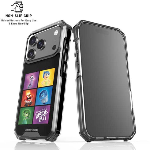 Disney Inside Out Character Portraits iPhone 18 Pro Clear Case