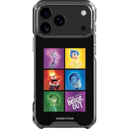 Disney Inside Out Character Portraits iPhone 18 Pro Max Clear Case