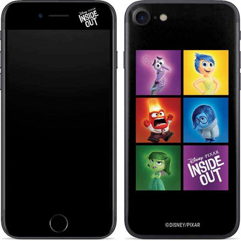 Disney Inside Out Character Portraits iPhone 8 Skin