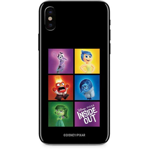 Disney Inside Out Character Portraits iPhone X Skin