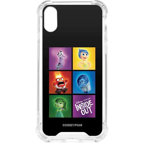 Disney Inside Out Character Portraits iPhone XS Clear Case