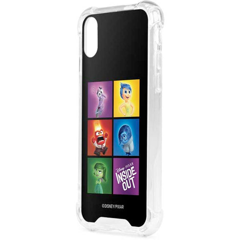 Disney Inside Out Character Portraits iPhone XS Clear Case