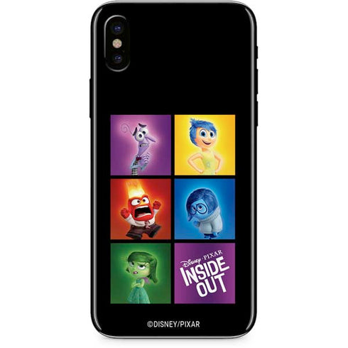 Disney Inside Out Character Portraits iPhone XS Skin