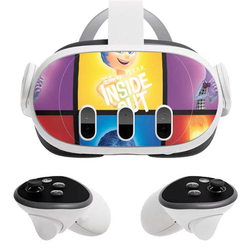 Disney Inside Out Character Portraits Meta Quest 3 Skin