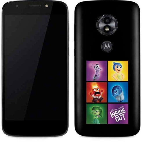 Disney Inside Out Character Portraits Moto E5 Play Skin