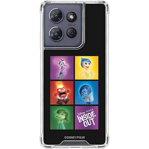 Disney Inside Out Character Portraits Moto G Play 5G (2025) Clear Case