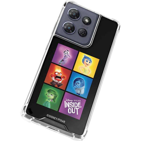 Disney Inside Out Character Portraits Moto G Play 5G (2025) Clear Case