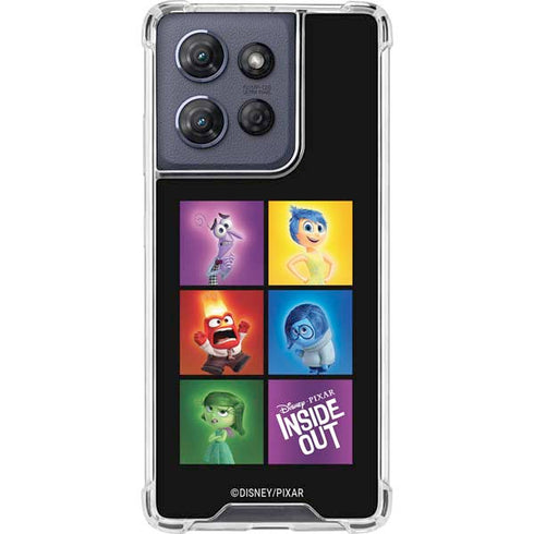 Disney Inside Out Character Portraits Moto G Power 5G (2025) Clear Case