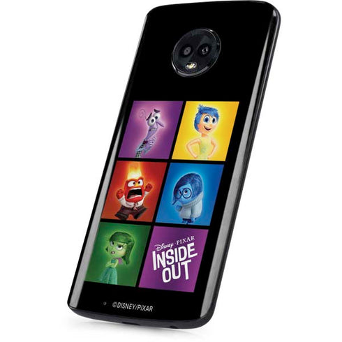 Disney Inside Out Character Portraits Moto G6 Skin