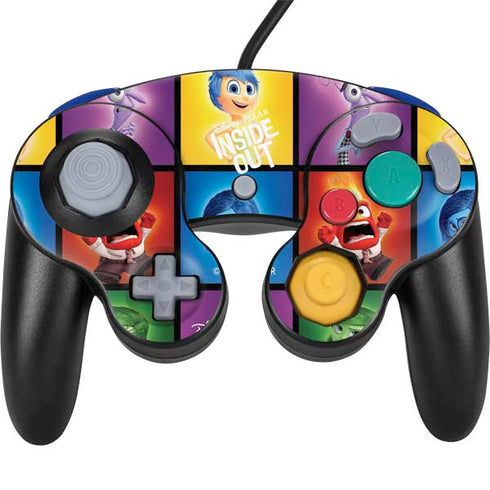 Disney Inside Out Character Portraits Nintendo GameCube Controller Skin