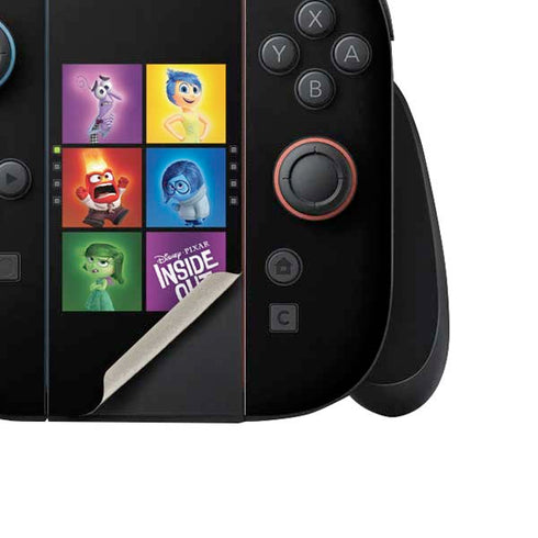 Disney Inside Out Character Portraits Nintendo Switch 2 (2025) Joy-Con Controller Skin