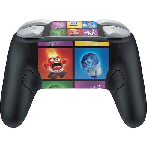 Disney Inside Out Character Portraits Nintendo Switch 2 (2025) Pro Controller Skin