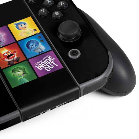 Disney Inside Out Character Portraits Nintendo Switch Bundle Skin
