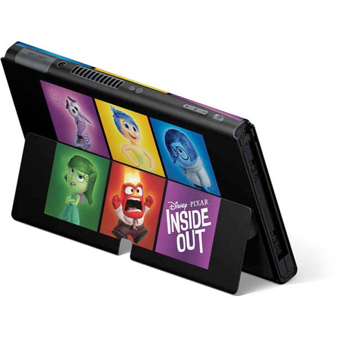Disney Inside Out Character Portraits Nintendo Switch OLED (2021) Skin