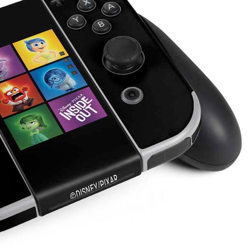 Disney Inside Out Character Portraits Nintendo Switch OLED (2021) Skin