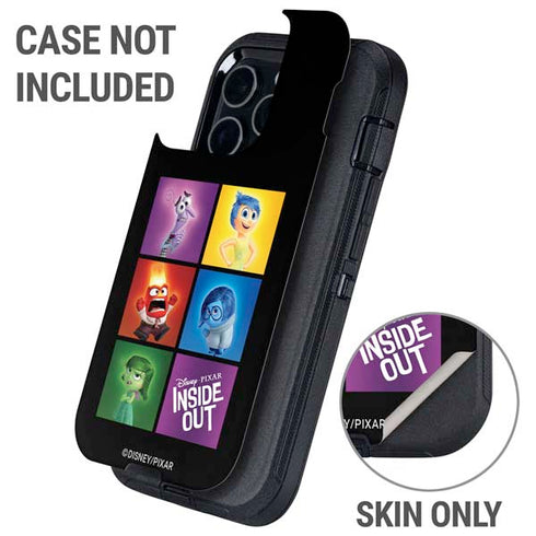 Disney Inside Out Character Portraits Otterbox Defender iPhone Skin