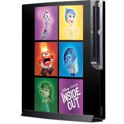 Disney Inside Out Character Portraits Playstation 3 & PS3 Slim Skin