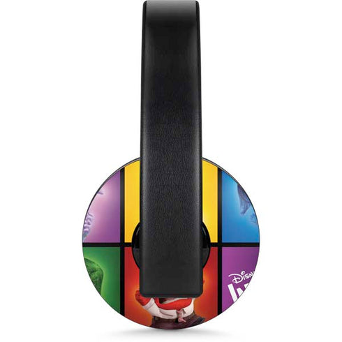 Disney Inside Out Character Portraits PlayStation 4 Gold Wireless Headset Skin
