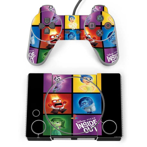 Disney Inside Out Character Portraits PlayStation Classic Bundle Skin