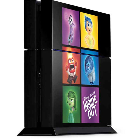 Disney Inside Out Character Portraits PS4 Console Skin