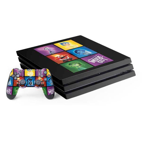 Disney Inside Out Character Portraits PlayStation PS4 Skins