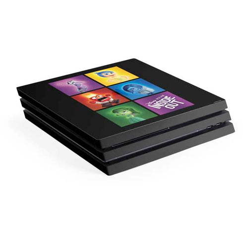 Disney Inside Out Character Portraits PlayStation PS4 Skins