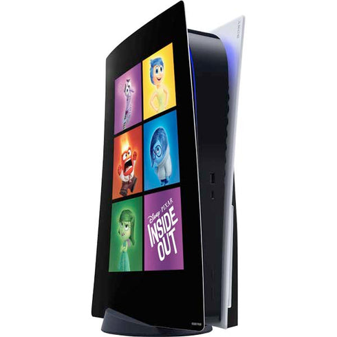 Disney Inside Out Character Portraits PS5 Console Skin