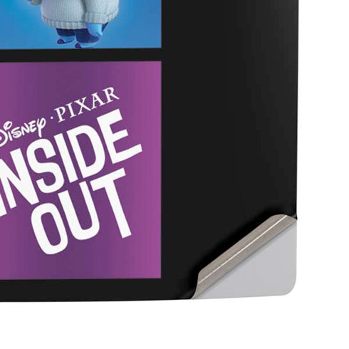 Disney Inside Out Character Portraits PS5 Pro Disk Console Skin
