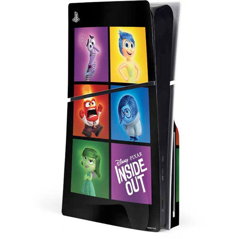 Disney Inside Out Character Portraits PlayStation PS5 Skins