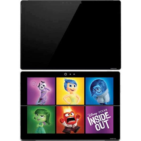 Disney Inside Out Character Portraits Surface Pro 4 Skin