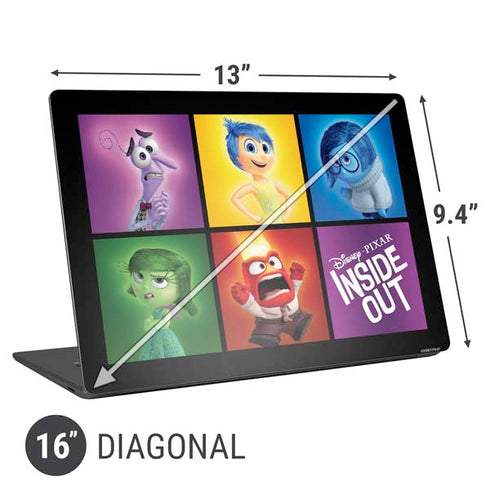 Disney Inside Out Character Portraits Universal Laptop 16in (13 x 9.4in) Skin