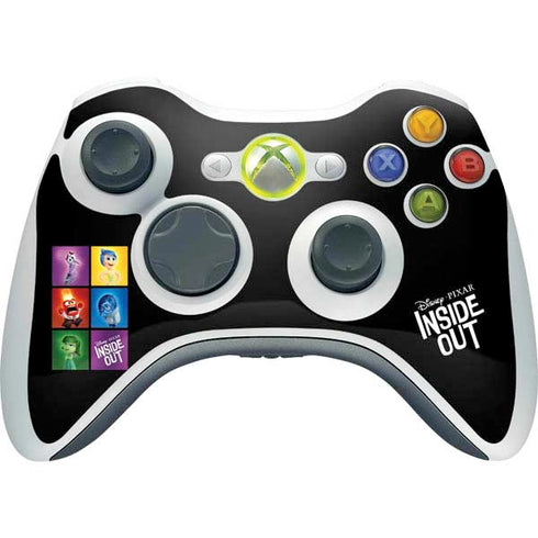 Disney Inside Out Character Portraits Xbox 360 Wireless Controller Skin
