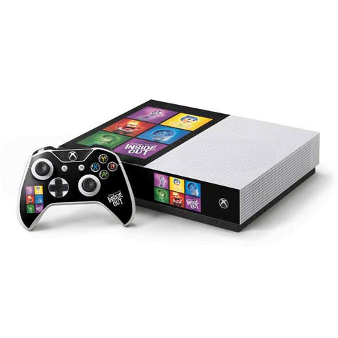 Disney Inside Out Character Portraits Xbox One S All-Digital Edition Bundle Skin