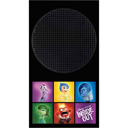 Disney Inside Out Character Portraits Xbox Series S Console Skin