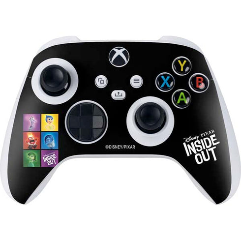 Disney Inside Out Character Portraits Xbox Series S Controller Skin