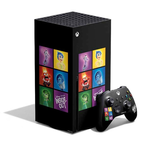 Disney Inside Out Character Portraits Xbox Series X Skins