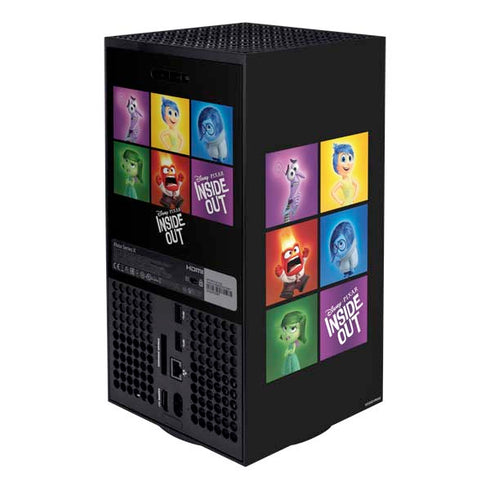 Disney Inside Out Character Portraits Xbox Series X Bundle Skin