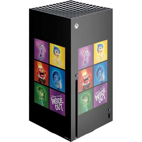 Disney Inside Out Character Portraits Xbox Series X Console Skin
