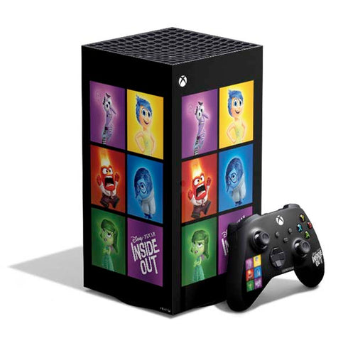 Disney Inside Out Character Portraits XBox Series X Digital Edition Bundle Skin