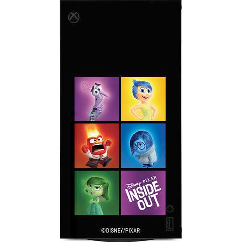Disney Inside Out Character Portraits XBox Series X Digital Edition Console Skin